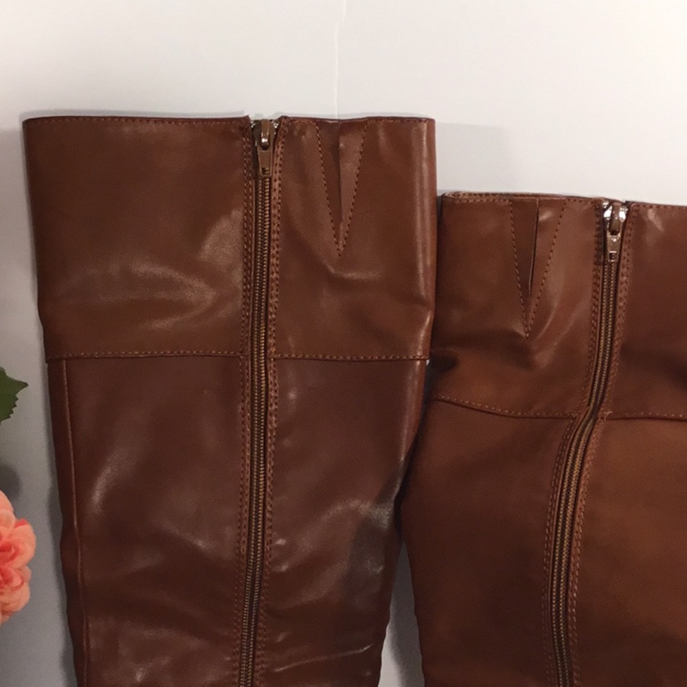 BROWN KNEE HIGH LADIES BOOTS—NWOT - Picture 5 of 8